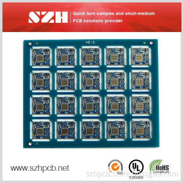 6layers Small Bule Hard Gold Multilayer Circuit Board